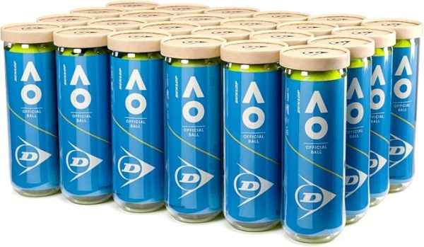 Dunlop AO Tennis Balls – Official Australian Open 4 Ball