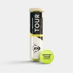 Dunlop Tour Brilliance Tennis Balls – 4 Ball PET Can