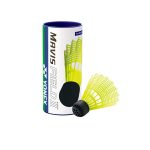 Head MAVIS FIELD II Nylon Badminton Shuttlecock – Medium Speed – Yellow – 6 Pack – Original - Image 2