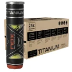 PRO TITANIUM Tennis Balls – 4 Ball Can (Box of 24)