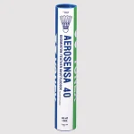Yonex AEROSENSA 40 (AS-40) Feather Badminton Shuttlecock – Tournament/Club Grade – 12 Pack Tube – Original